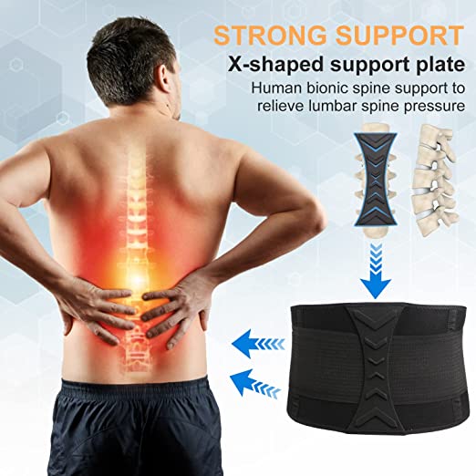 Back Brace for Lower Back Pain - Lumbar Support Belt for Women & Men